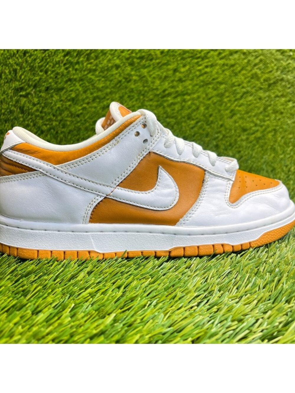 Nike Dunk Low Reverse Curry 2024 Mens Size 6 White Brown Athletic Shoes Sneakers